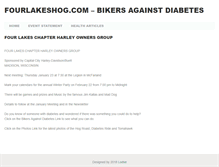 Tablet Screenshot of fourlakeshog.com